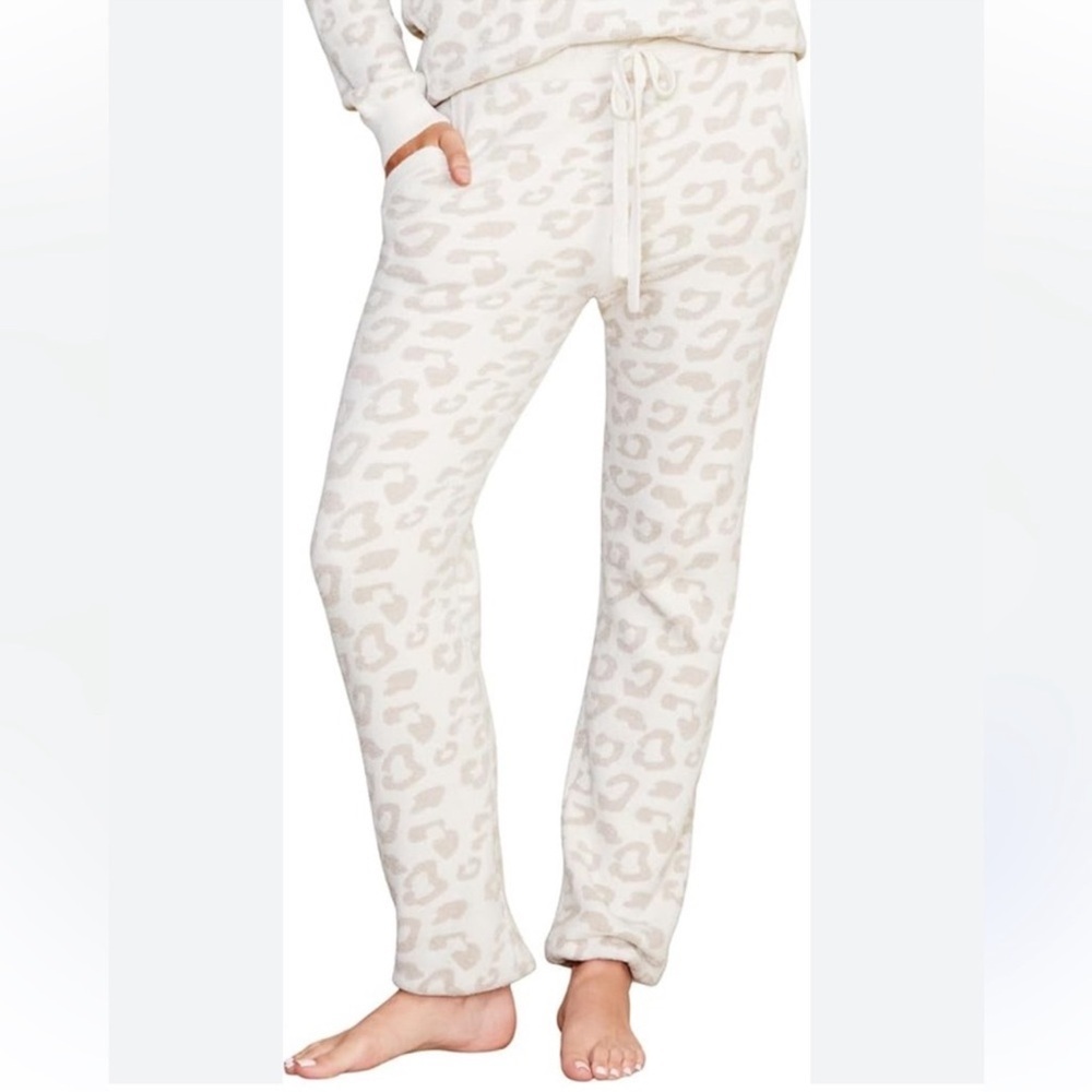 Barefoot Dreams Leopard Jogger Pants